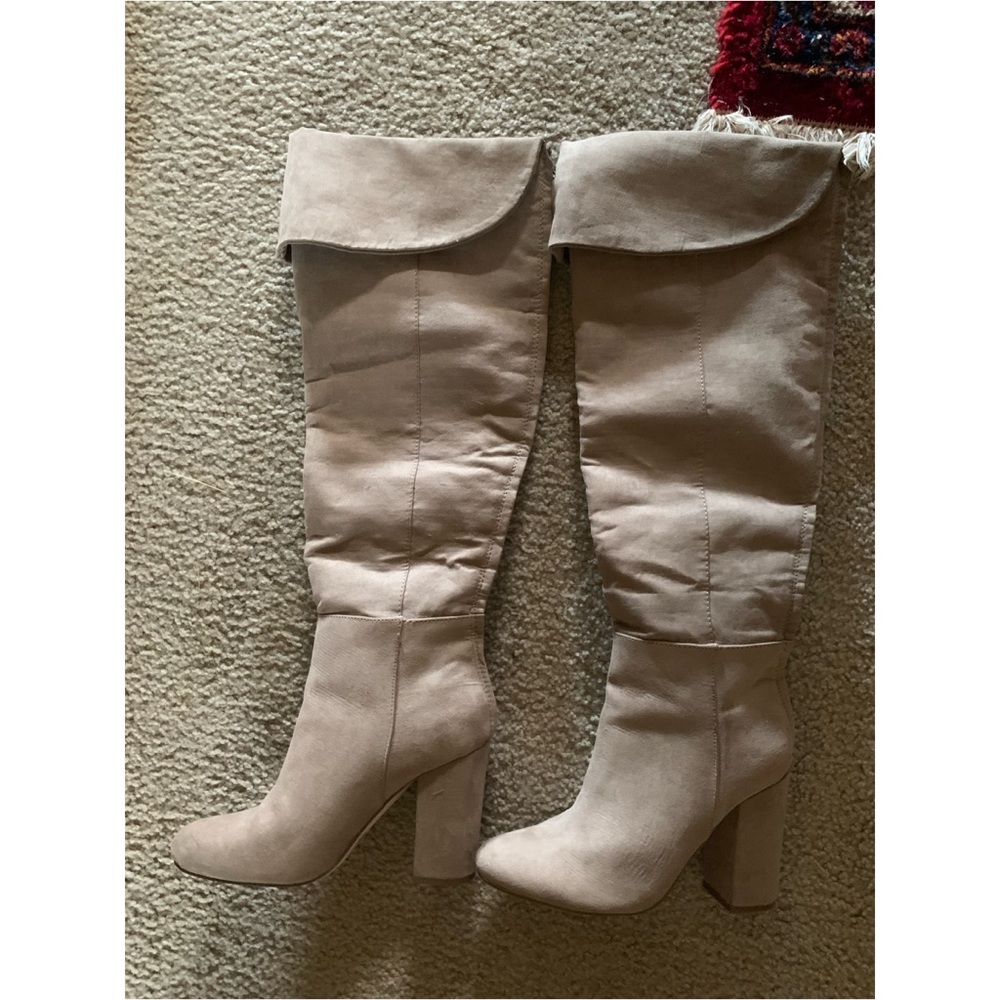 High Heel Thigh Boots
